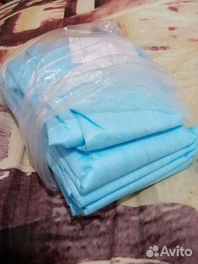 Одноразовые халаты 5шт