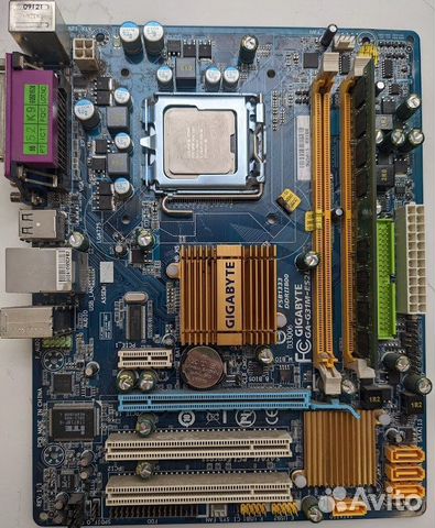 Материнская плата Gigabyte GA-G31M-ES2L Сокет 775 купить в Москве ...