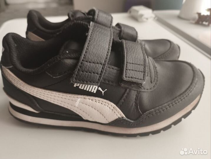 Кожаные кроссовки детские puma 28