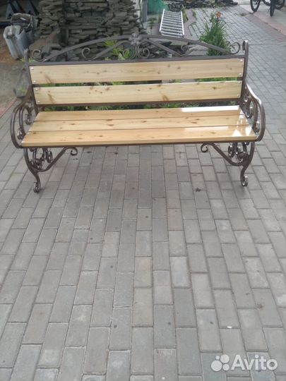 Скамейка лавочка садовая(лиственница)