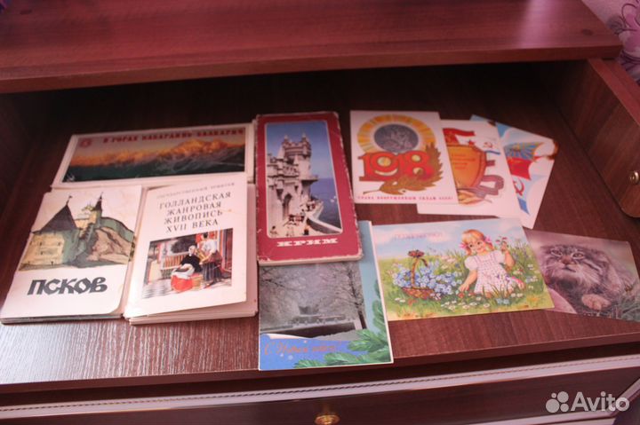 Панорамные и почтовые открытки 1973-1991 Крым