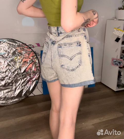 Шорты джинсовые