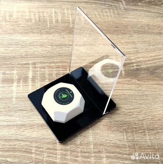 Кнопка вызова официанта белая к часам официанта