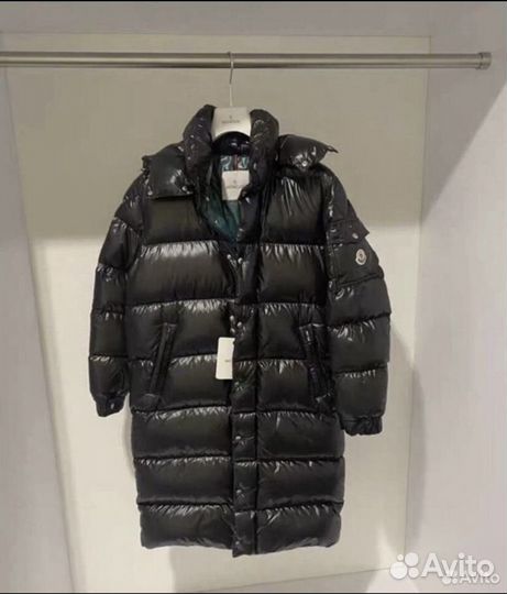 Пуховик moncler maya длинный