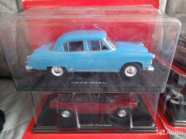 Масштабные модели 1:24 и автобус 1:43