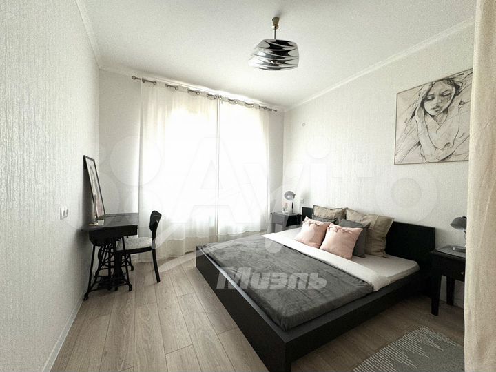 2-к. квартира, 57,4 м², 6/25 эт.