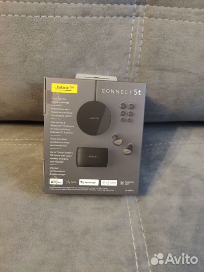 Jabra connect 5t (с беспроводной зарядкой)