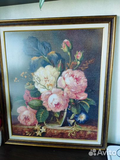 Картина вышитая крестом