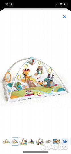 Развивающий коврик Tiny Love Сказочный лес