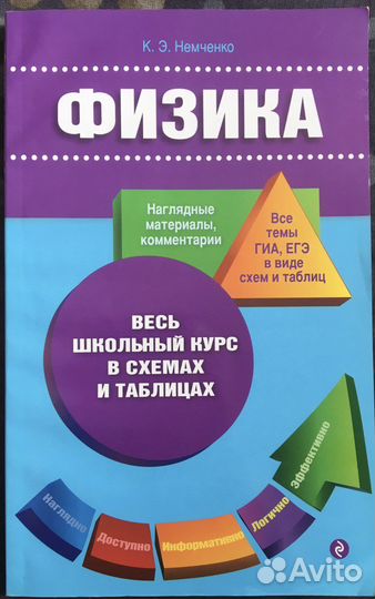 Физика справочник в таблицах. Подробнее в описании