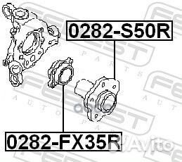 Подшипник ступ.infiniti FX35/FX45 03-08 зад. 02