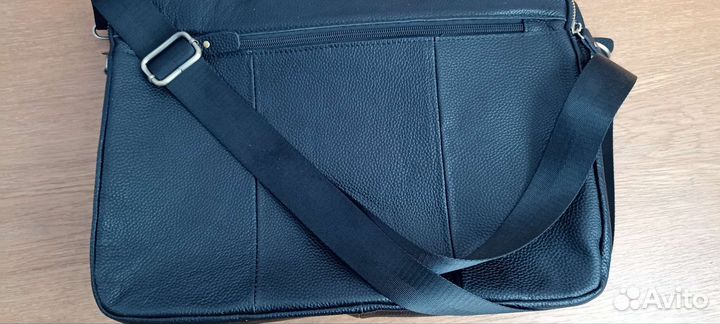 Сумка из натуральной кожи для ноутбука,документов