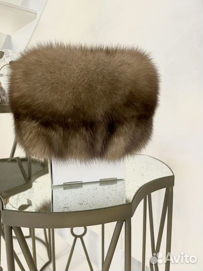 Шуба и шапка из соболя