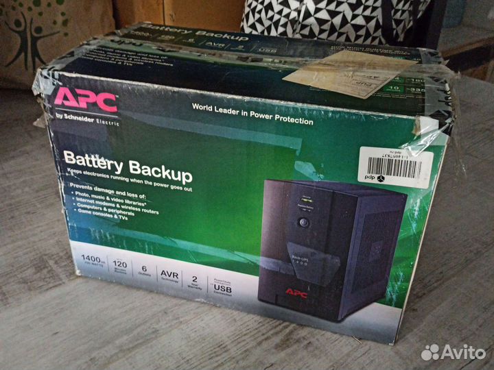 Ибп APC Back-UPS bx1400ui