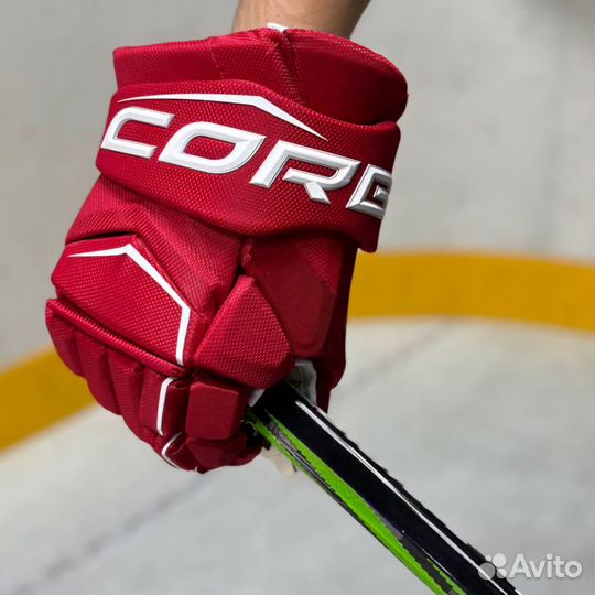 Хоккейные краги Corbid Vantablack взрослые