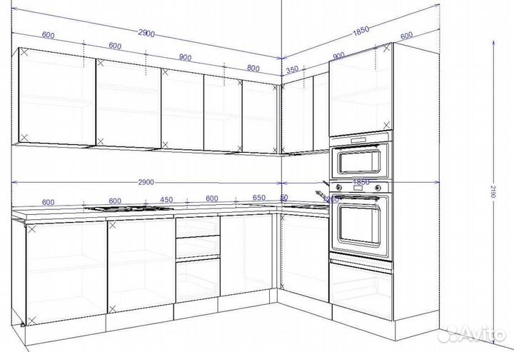 Кухонный гарнитур от производителя