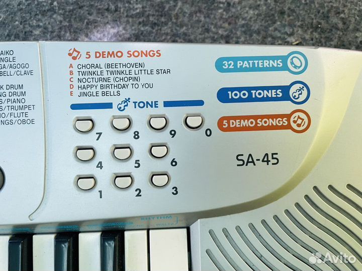 Синтезатор Casio SA - 45