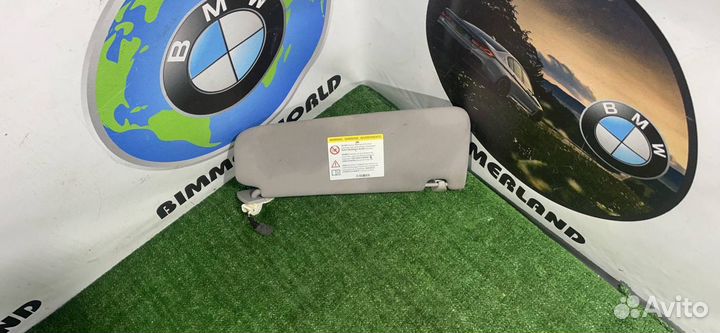 Солнцезащитный козырек левый BMW 5