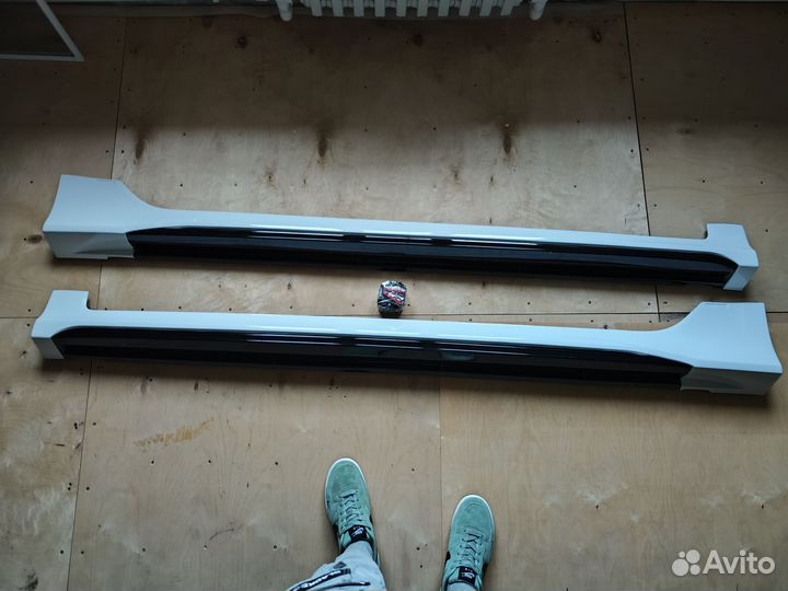 Пластиковые пороги LADA vesta