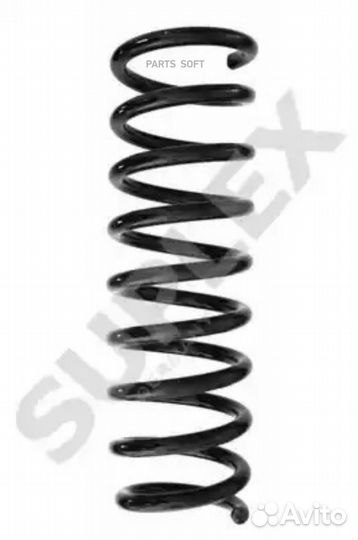 Suplex 12174 Пружина подвески задняя hyundai: I30