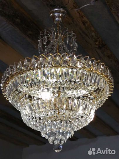 Люстра хрустальная