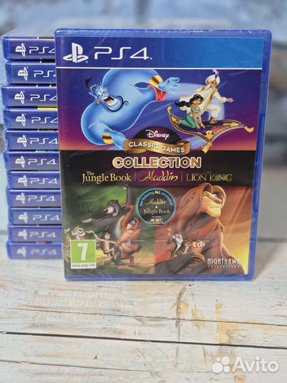 Disney Classic Game:Aladdin & the Lion King ps4