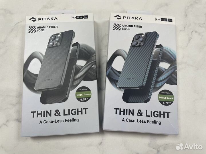 Чехол Pitaka для iPhone 15 / 15 Pro / 15 Pro Max