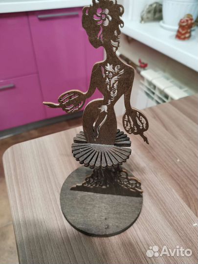 Салфетница деревянная