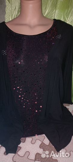 Красивая вечерняя блузка 52/54