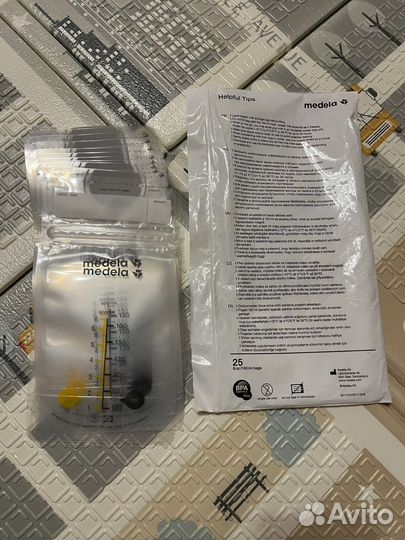 Пакеты для грудного молока medela