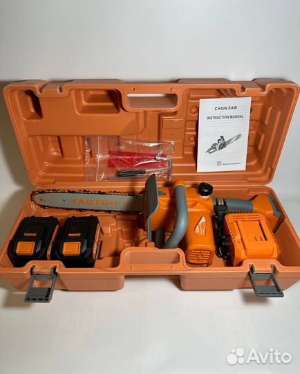 Аккумуляторная цепная пила 12