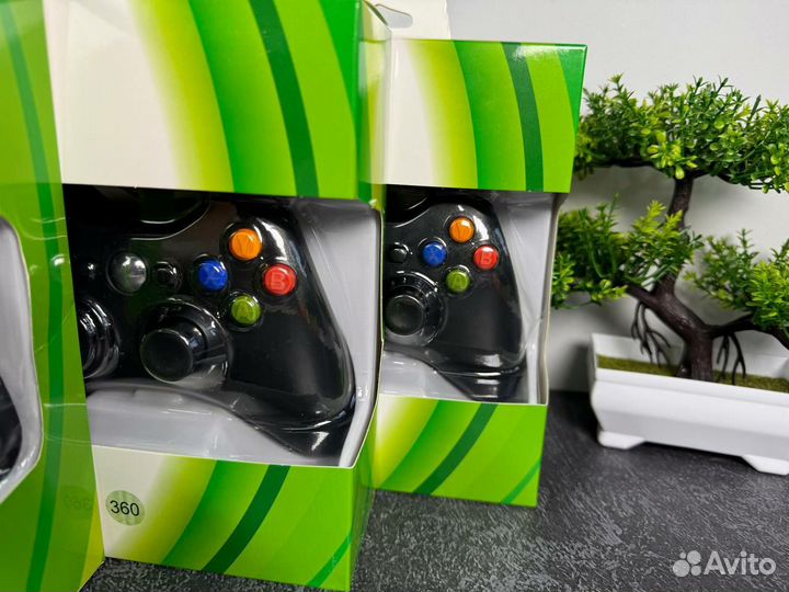 Геймпад проводной джойстик для пк xbox 360