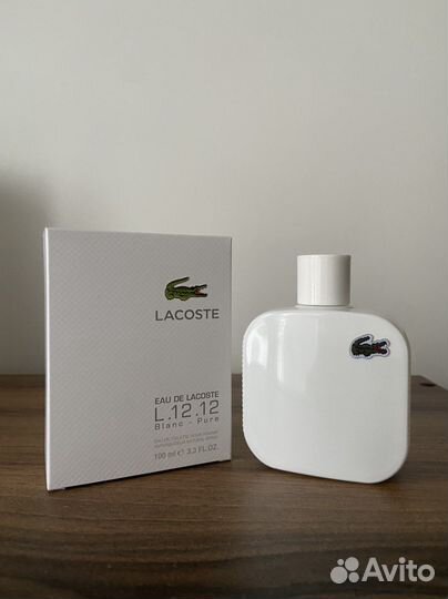 Lacoste L 12 12 Blanche Pure