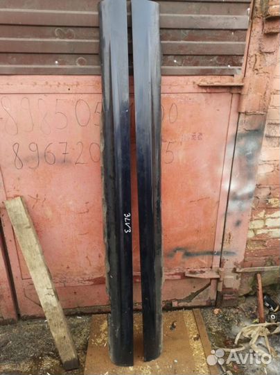 Комплект накладка на порог BMW 3 серия е46 купэ 2л