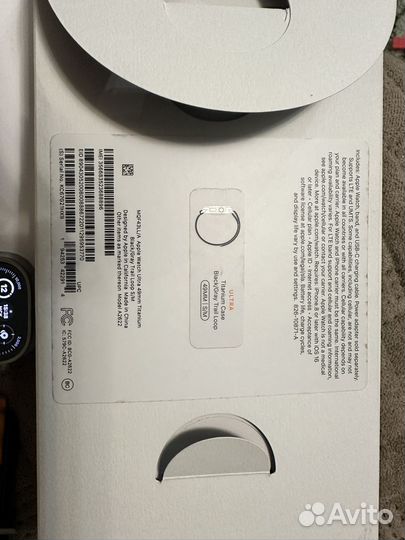 Apple Watch Ultra 49mm Titanium Black/Gray Trail