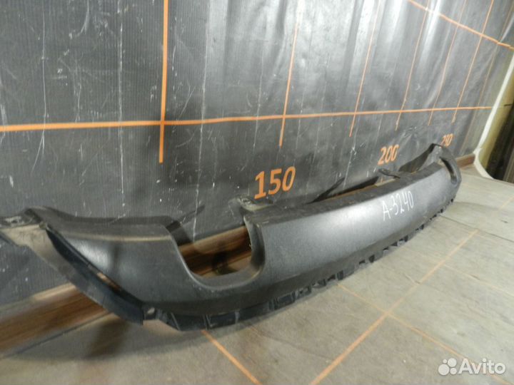 Спойлер бампера заднего - LADA Kalina 2