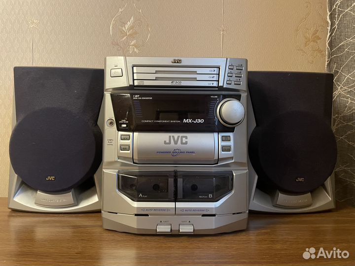 Музыкальный центр JVC mx-j30