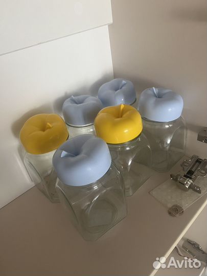 Набор банок для сыпучих продуктов