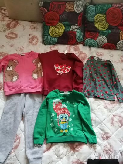 Детские вещи пакетом для девочки