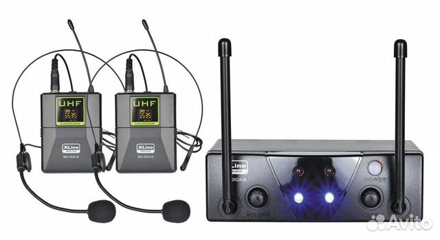 Микрофоны и радиосистемы Xline MD-262A-B (650-755