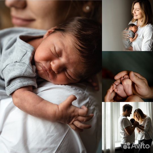 Домашняя фотоссесия / новорождённых