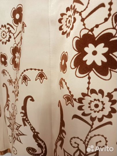 Юбка атласная+блузка