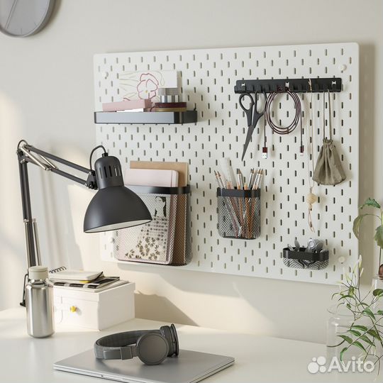 Skadis IKEA 405.699.43 Корзины 3 шт. для хранения Сетчатая черный