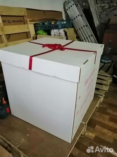 Коробка подарочная для шаров, сюрпризов
