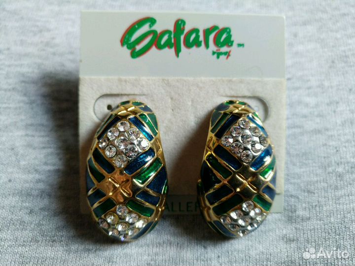 Серьги бижутерия