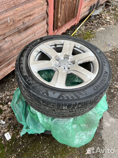 Летние колёса 225/55 r17 audi