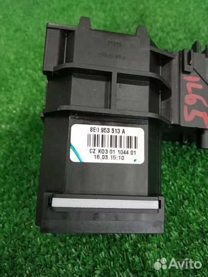 Подрулевой переключатель поворотников Audi A4 8E