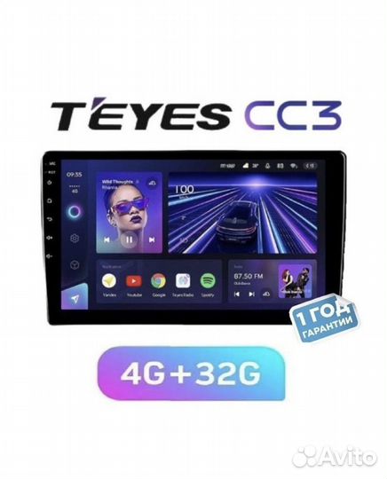 Магнитола teyes cc3