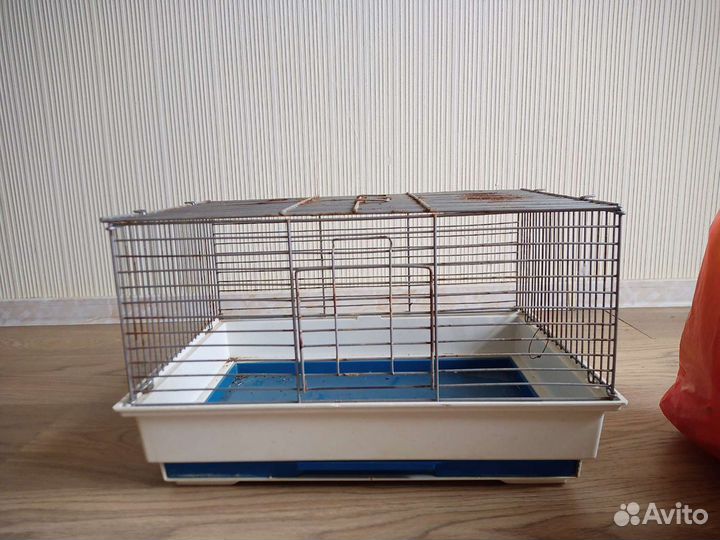 Клетка для крыс + корм