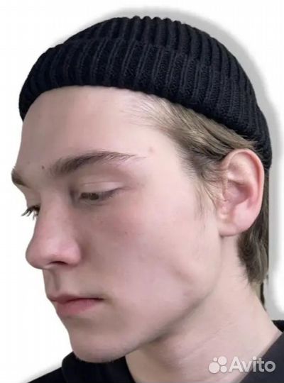 Шапка бини мужская